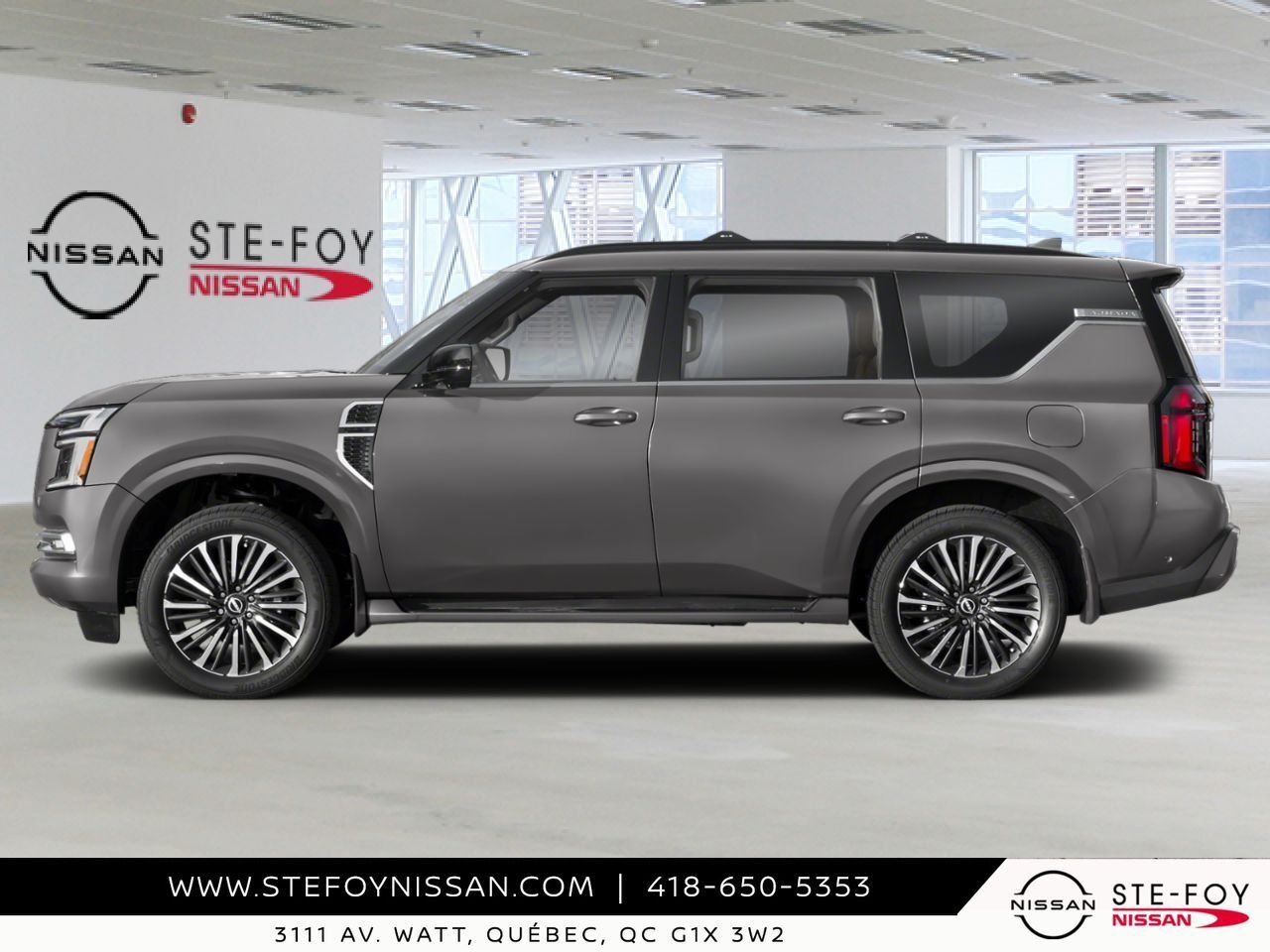 NISSAN Armada 2027 Gris poudre métallisé Ste-Foy - photo #2