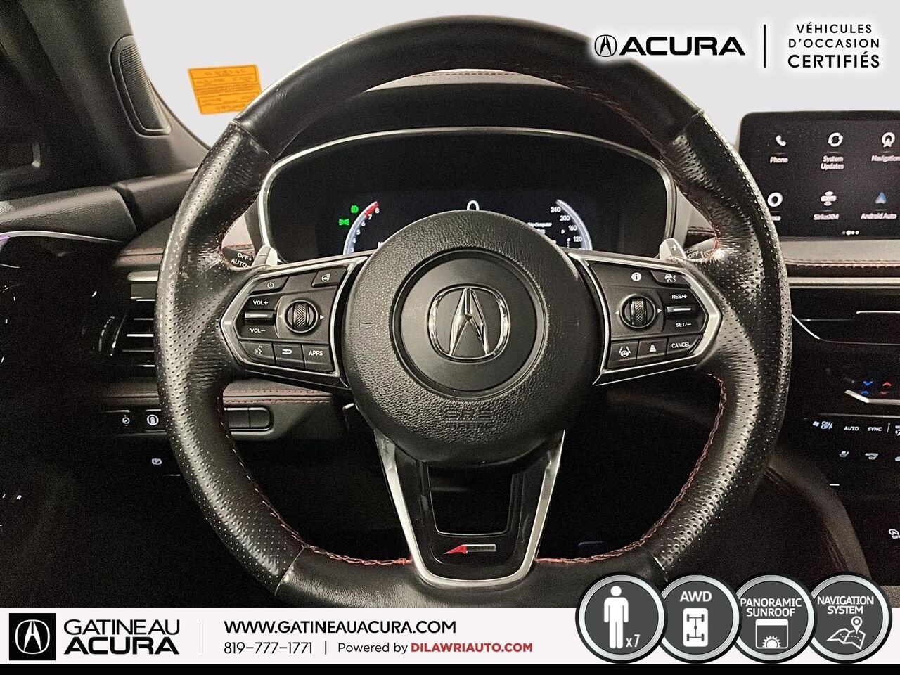 Acura MDX A-Spec SH-AWD 2023 Argent Gatineau - photo #9