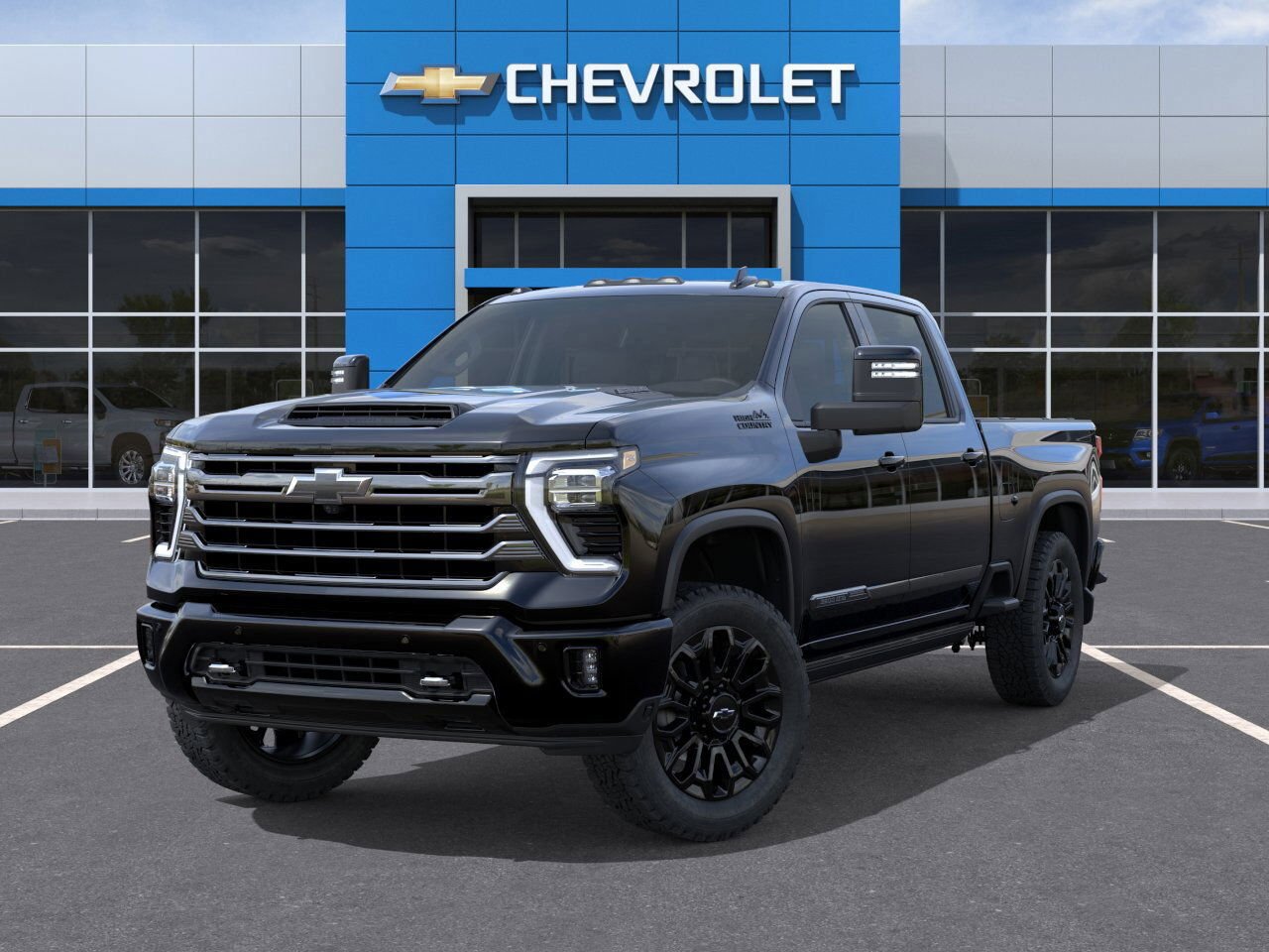 2025 Chevrolet Silverado 2500HD High Country cabine multiplace 4RM 159 po BLACK Gatineau - photo #5