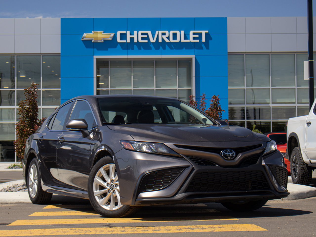 2024 Toyota Camry SE Auto Grey Sherwood Park - photo #1