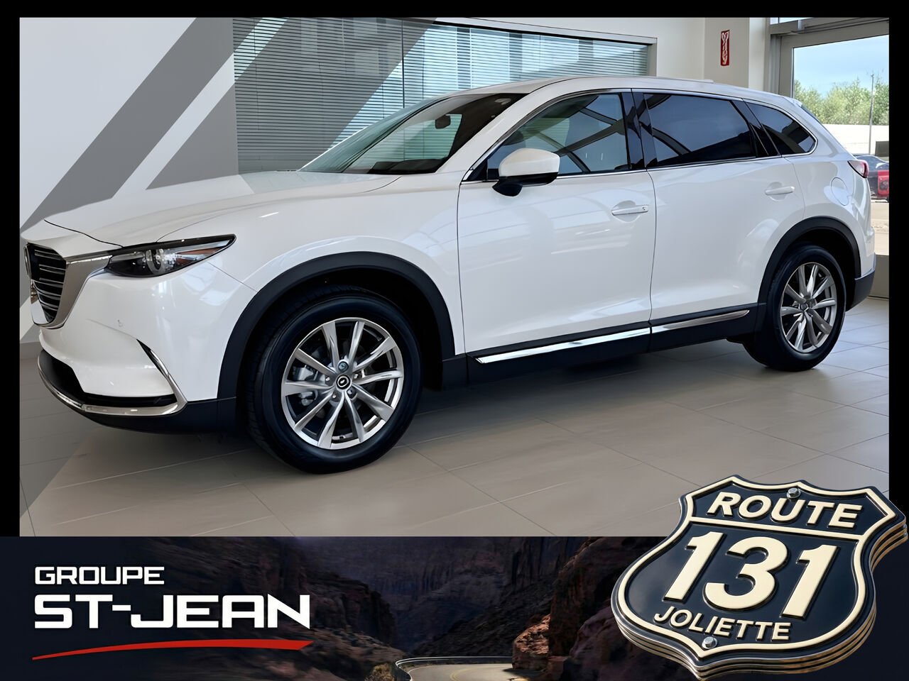 2021 Mazda CX-9 White Notre-Dame-des-Prairies - photo #0