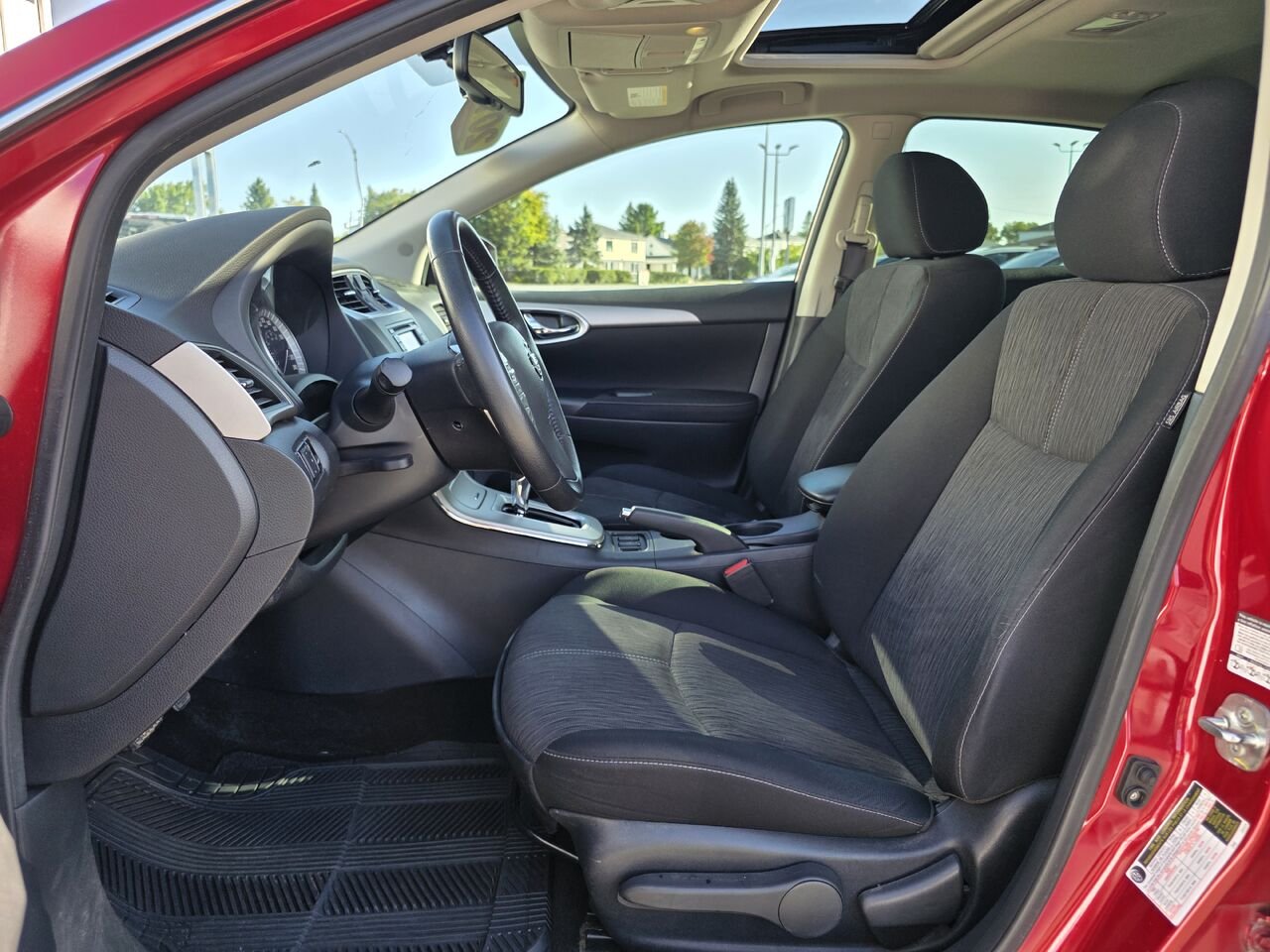 Nissan Sentra Berline 4 portes, CVT SV 2014 Rouge Rouyn-Noranda - photo #12
