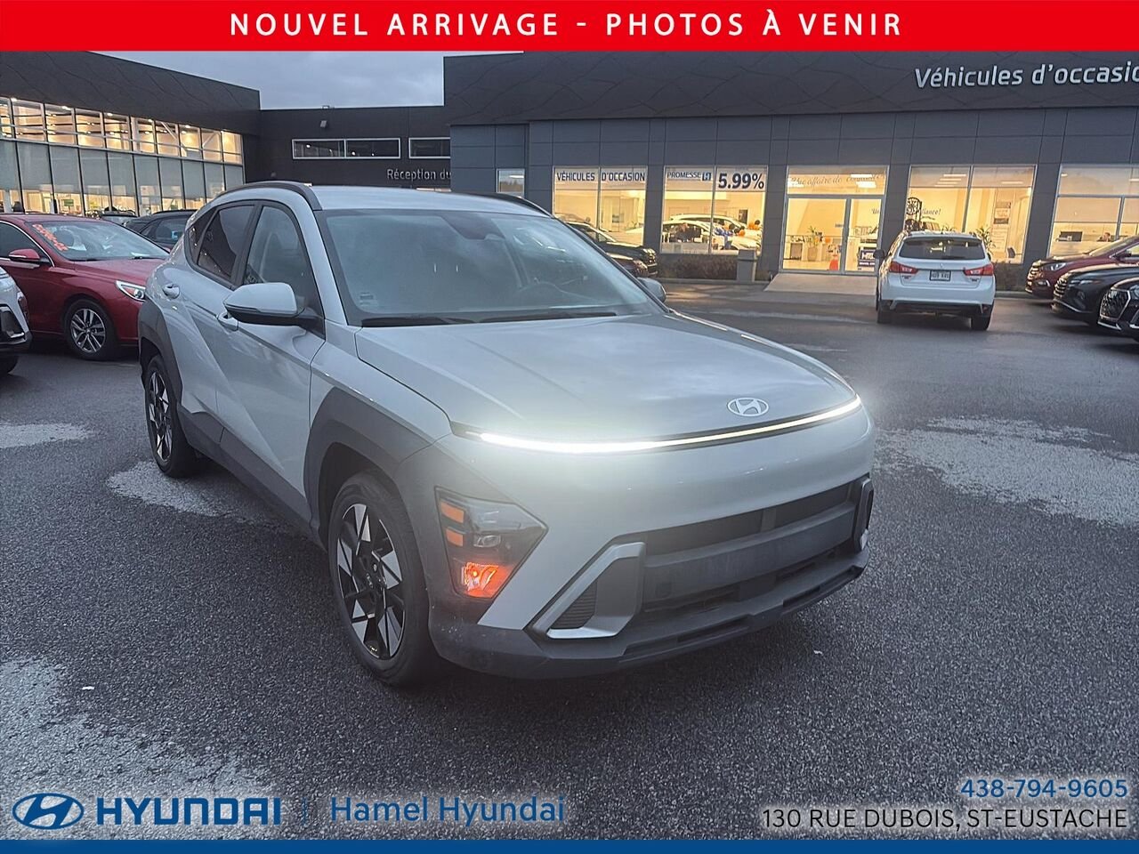 Hyundai Kona 2024 Gris Saint-Eustache - photo #1