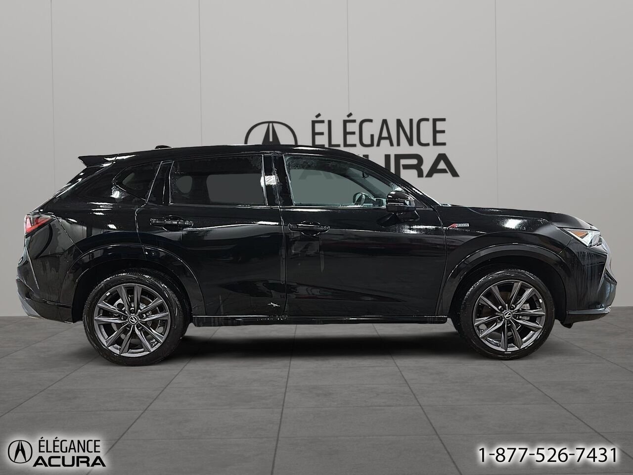 2025 ACURA ADX A-SPEC | 25106 Crystal Black Pearl Granby - photo #3
