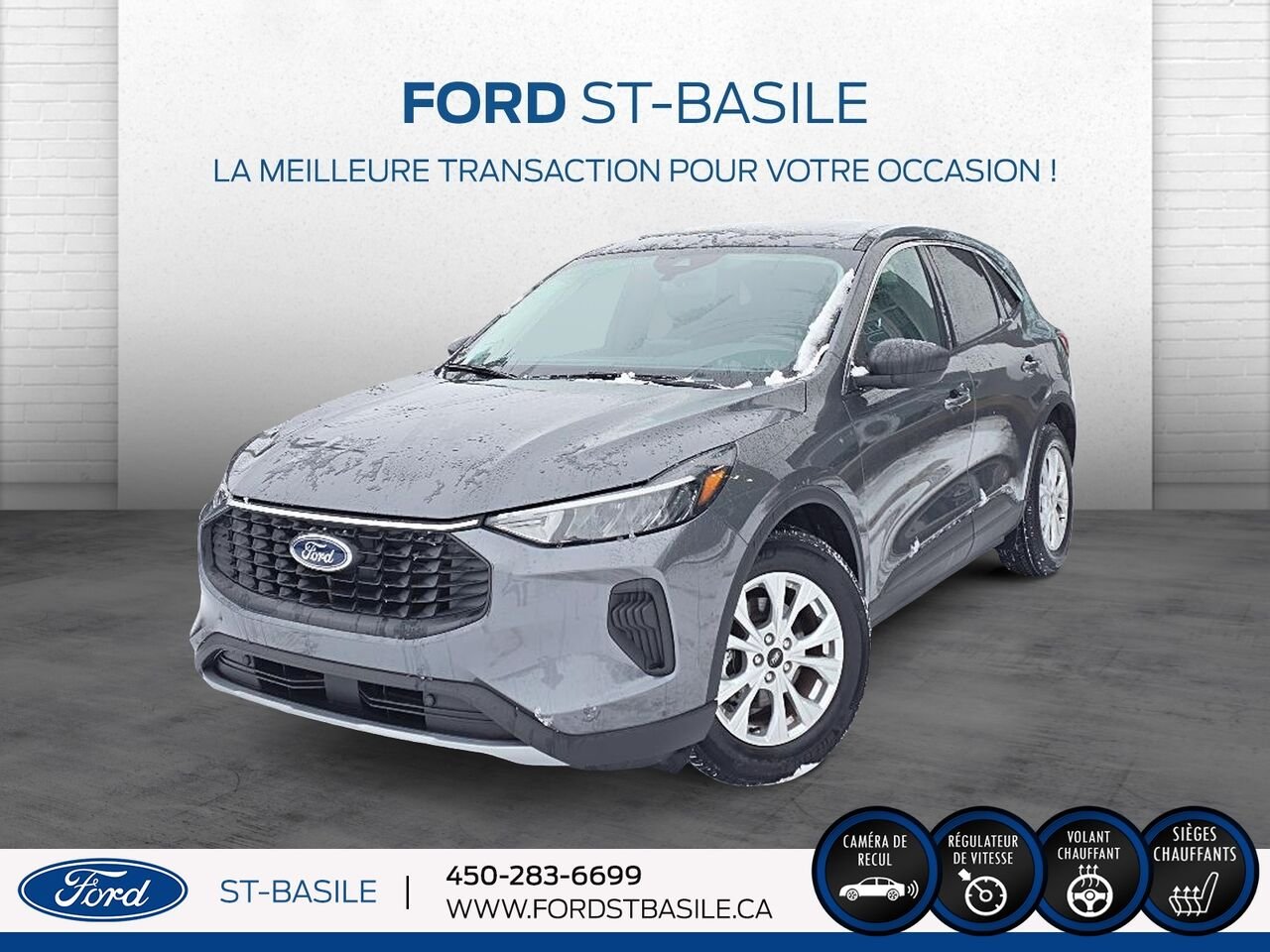 Ford Escape 2023 Gris Saint-Basile-le-Grand - photo #0