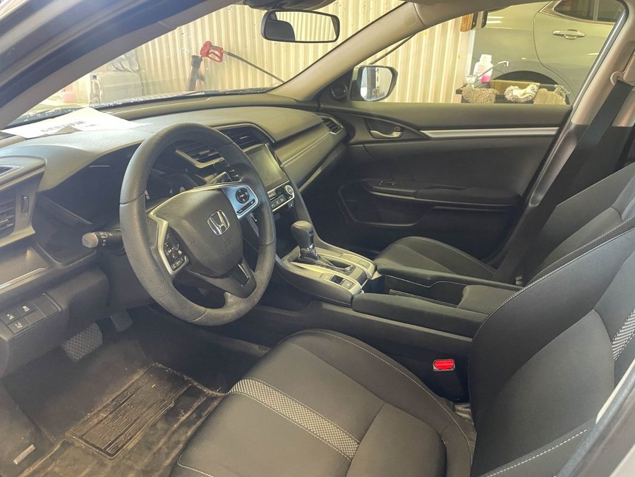 Honda Civic LX AUTO *SIÈGES CHAUF* CARPLAY BLUETOOTH REG ADAPT 2019 Gris