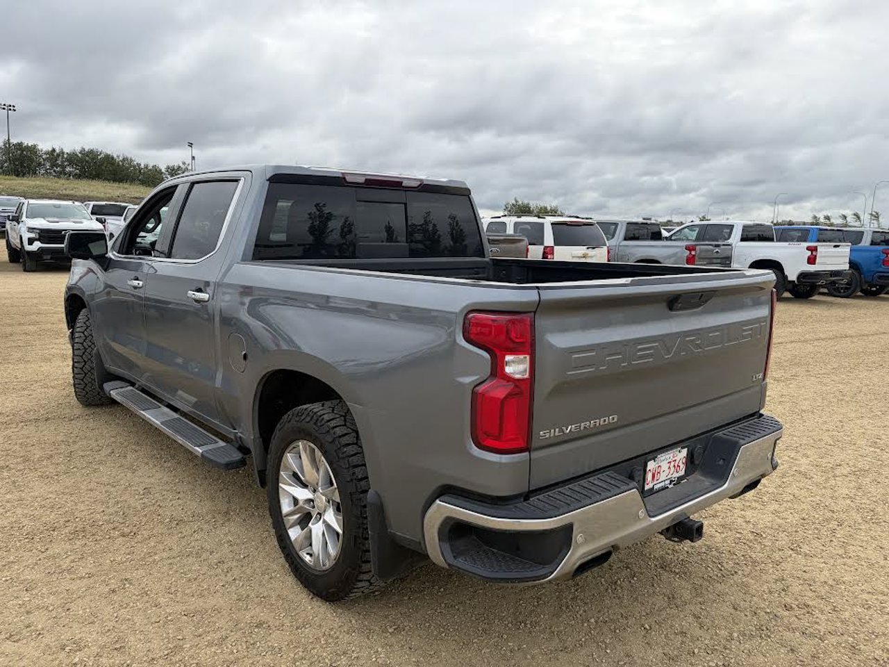 2019 Chevrolet Silverado 1500 4WD Crew Cab 147 LTZ Grey Sherwood Park - photo #3