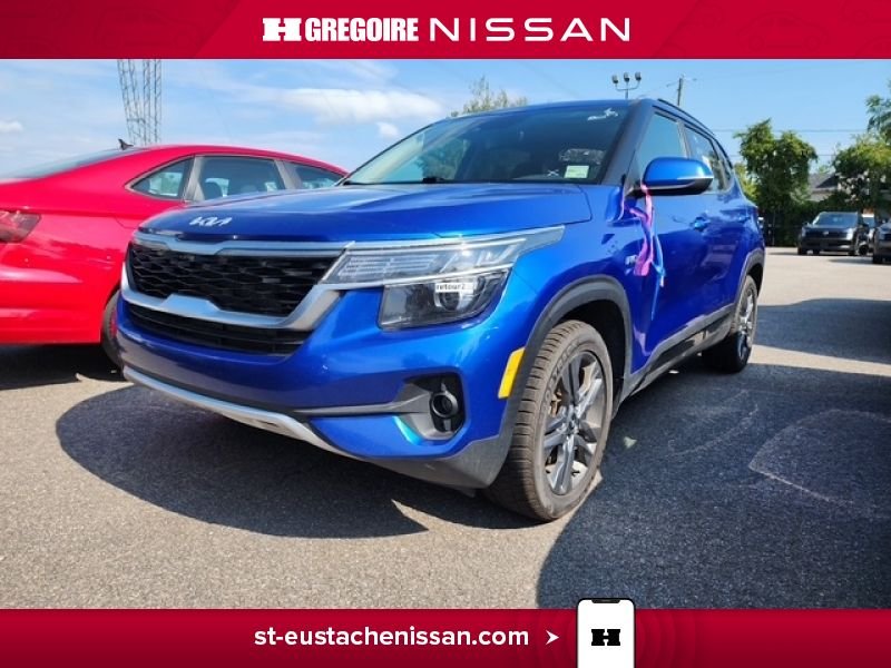 Kia Seltos SE4715 | EX AWD TOIT MAGS CAMERA BANC CHAUFFANT 2022 Bleu Laval - photo #5