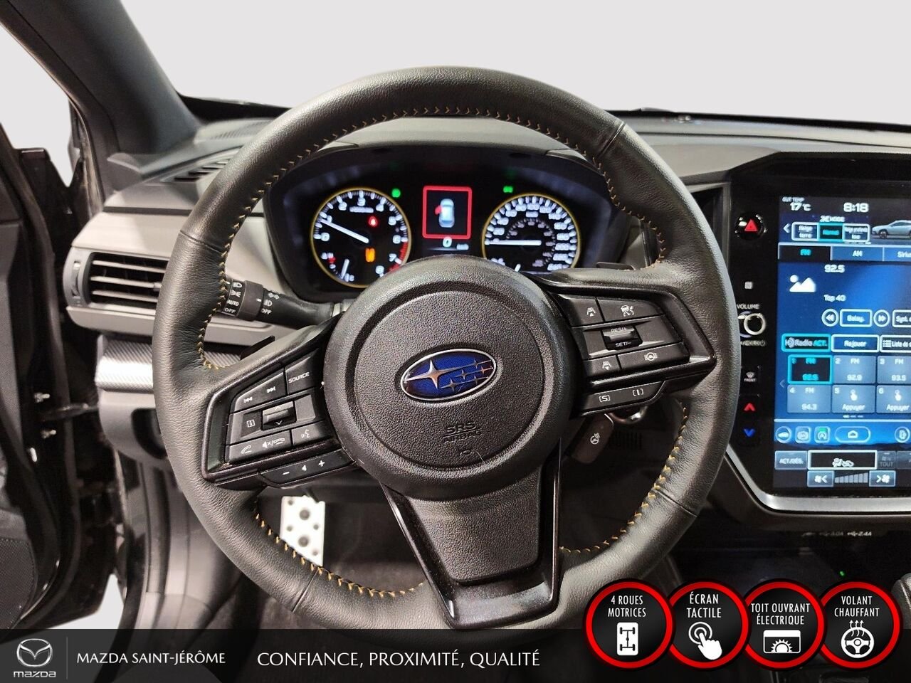 Subaru Crosstrek 2025 Noir Saint-Jérôme - photo #12