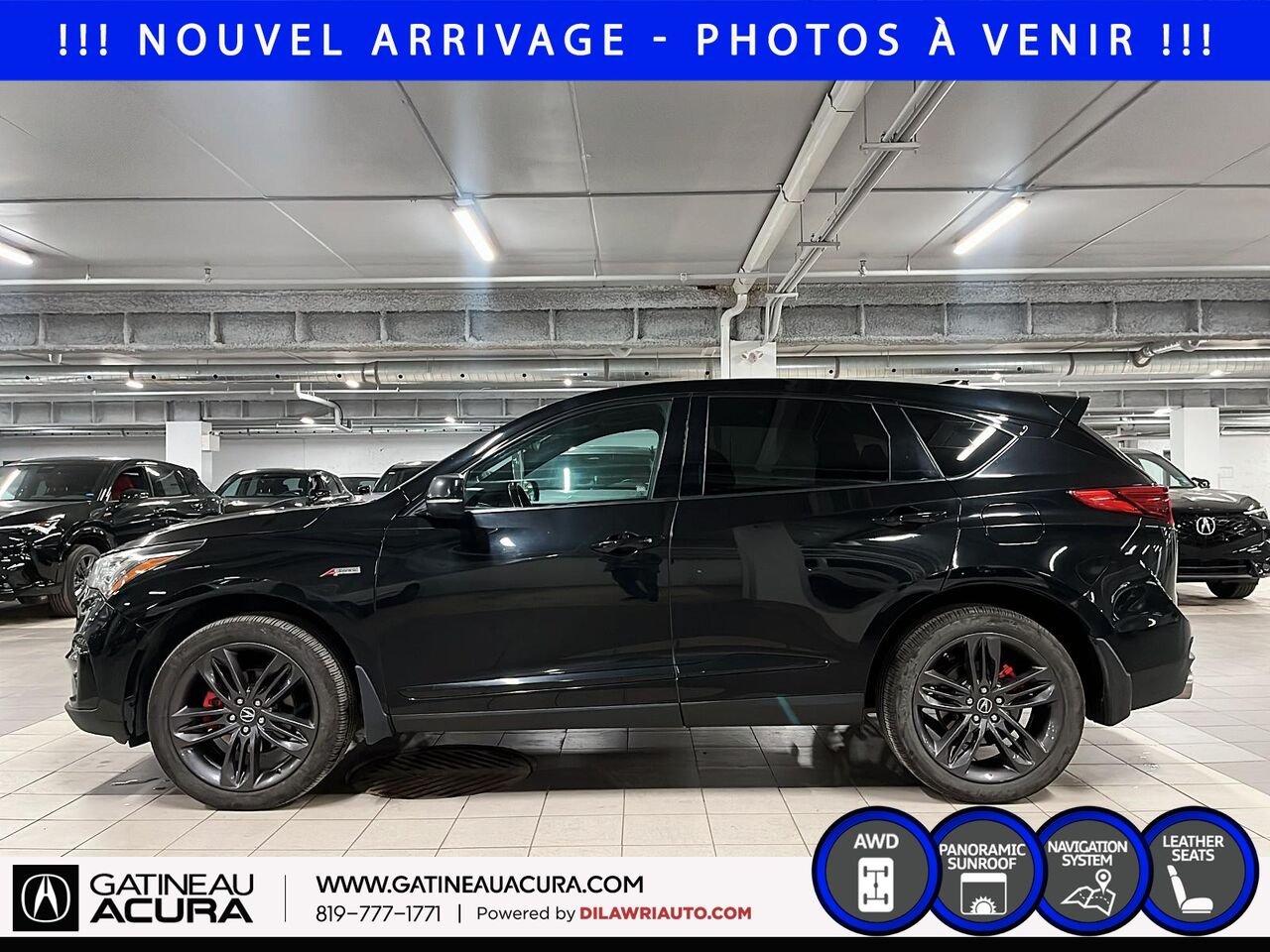 Acura RDX A-Spec SH-AWD 2021 Noir Gatineau - photo #8