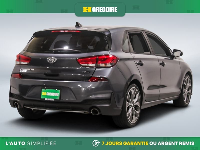 Hyundai Elantra 823040 | N Line AUTO A/C CUIR TOIT MAGS CAM RECUL BLEUTOOTH 2020 Gris Laval - photo #8