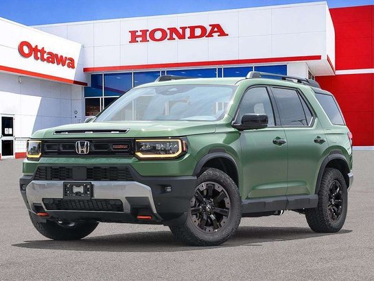 2026 Honda Passport TrailSport Touring AWD Vert cendré métallisé