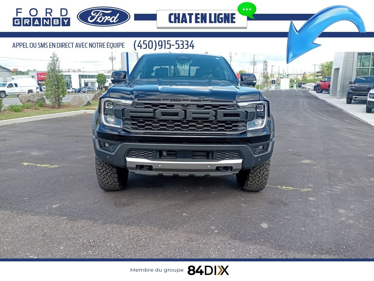 Ford RANGER 2024 Noir Granby - photo #2