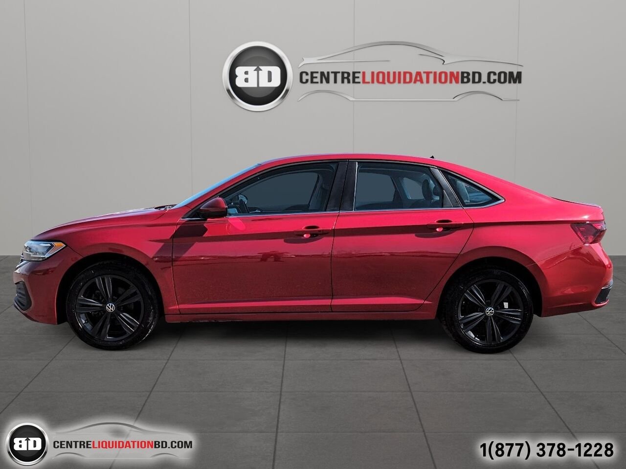 2024 Volkswagen Jetta Comfortline MANUELLE | BD0264 Red Granby - photo #8