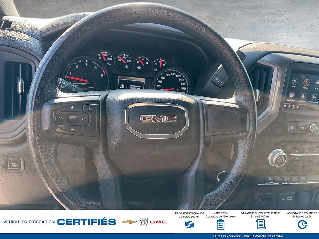 GMC Sierra 2500HD Pro cabine multiplace 4RM 172 po 2024 Gris Montmagny - photo #10