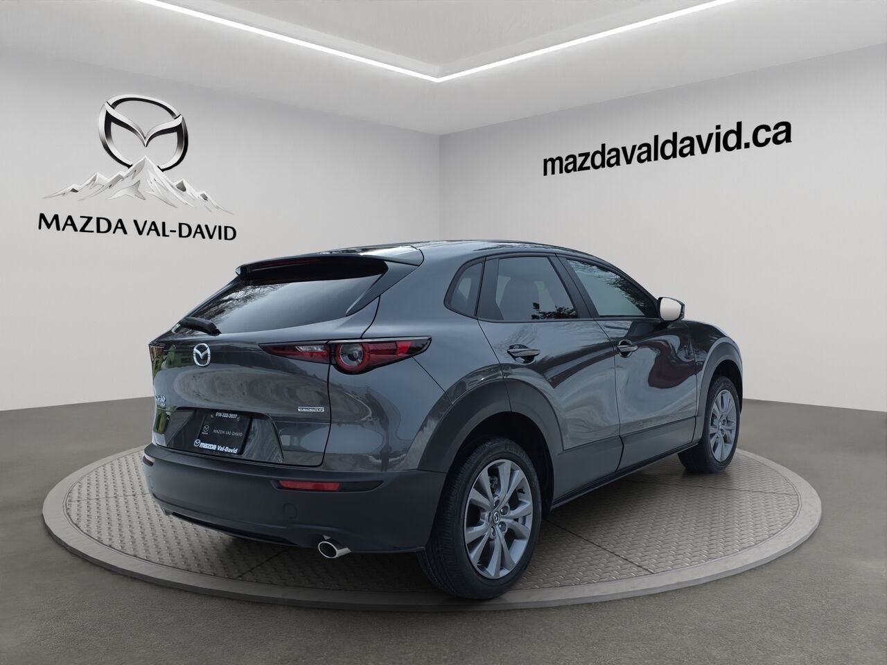 2026 Mazda CX-30 Gs, awd, sièges, volant et rétroviseurs chauffants Machine Grey Metallic Val-David - photo #18