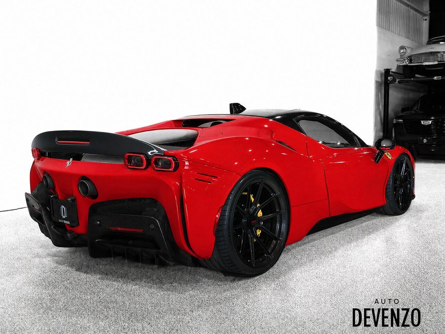 Ferrari SF90 Stradale 2021 2021 Blanc