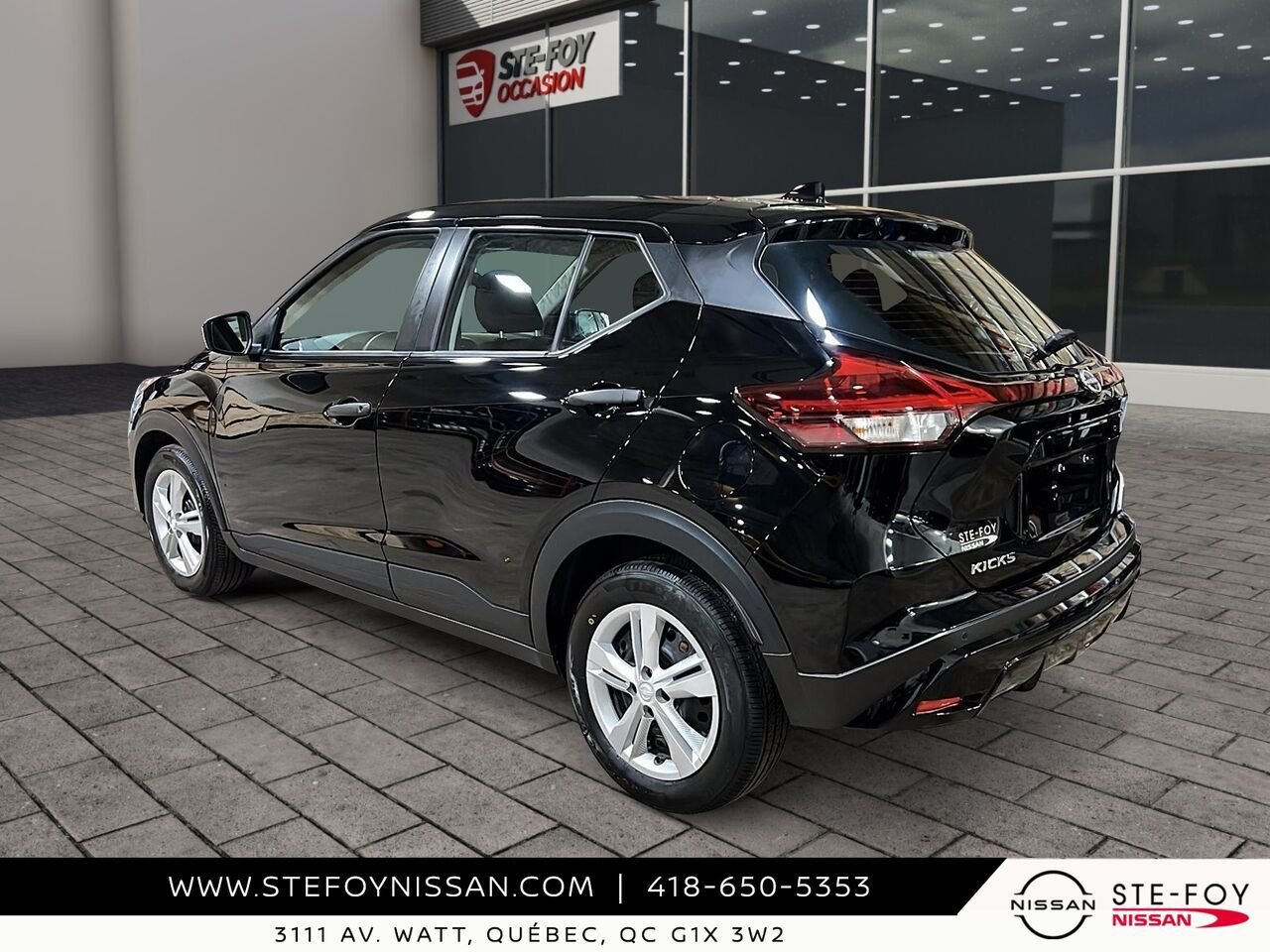 Nissan Kicks S 2024 Noir Ste-Foy - photo #6