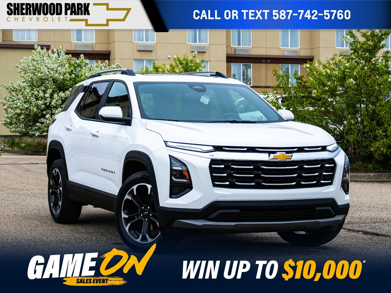 2026 Chevrolet Equinox AWD 4dr LT w/2LT White Sherwood Park - photo #0