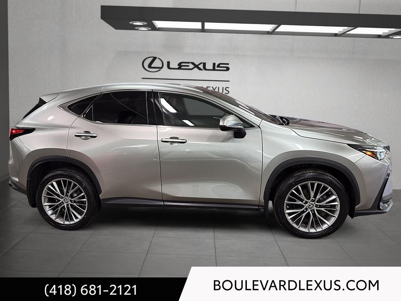 2022 Lexus NX Silver Quebec - photo #2