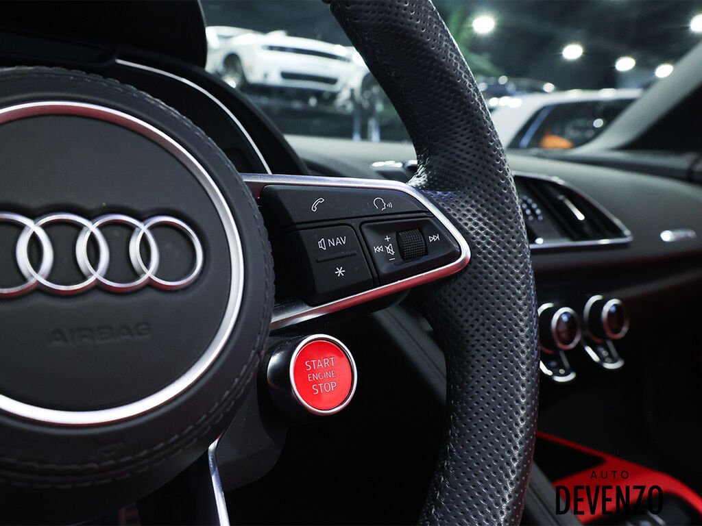 Audi R8 Spyder V10 2018 Noir Saint-Eustache - photo #14