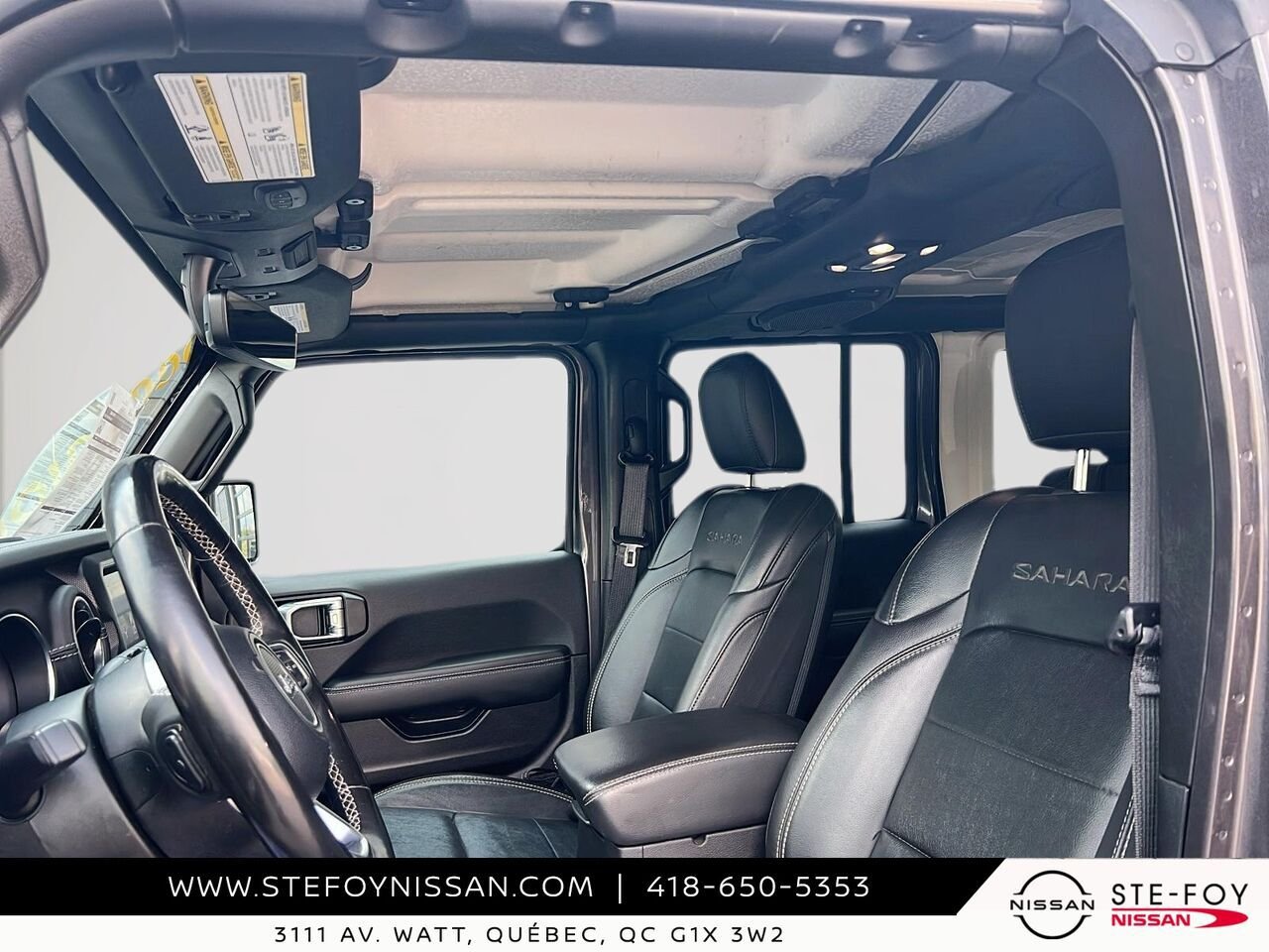 2022 Jeep Wrangler 4xe SAHARA UNLIMITED Grey Ste-Foy - photo #16