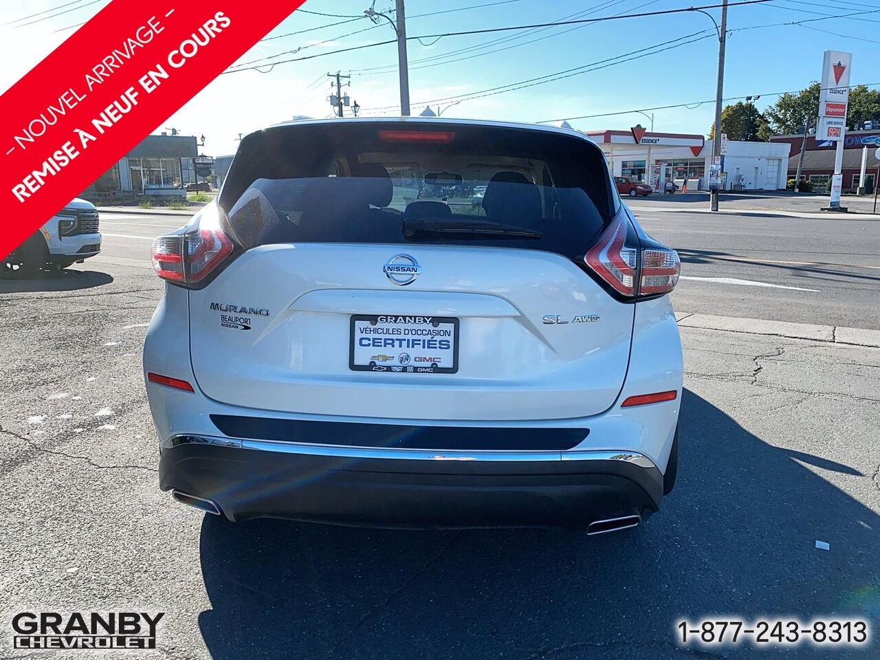 2015 Nissan Murano Traction intégrale 4 portes SL | 26-0881B White Granby - photo #5