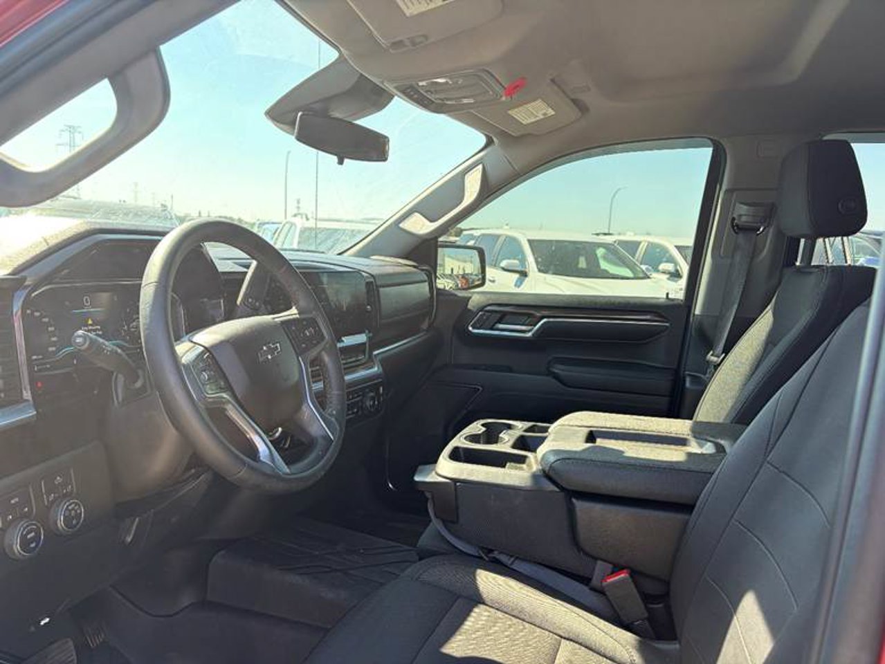2024 Chevrolet Silverado 1500 4WD Crew Cab 147 RST Red Sherwood Park - photo #5