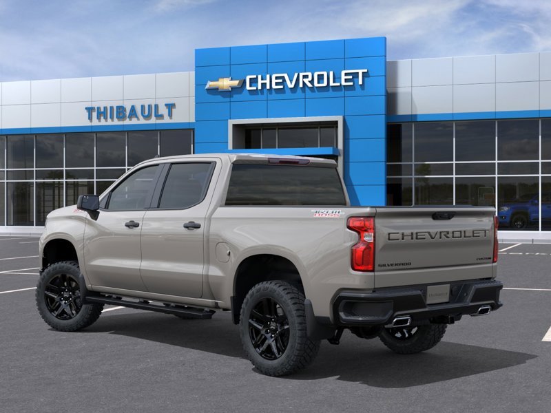 2026 CHEVROLET SILVERADO 1500 Custom Trail Boss cabine multiplace 4RM 147 po White Sherbrooke - photo #2