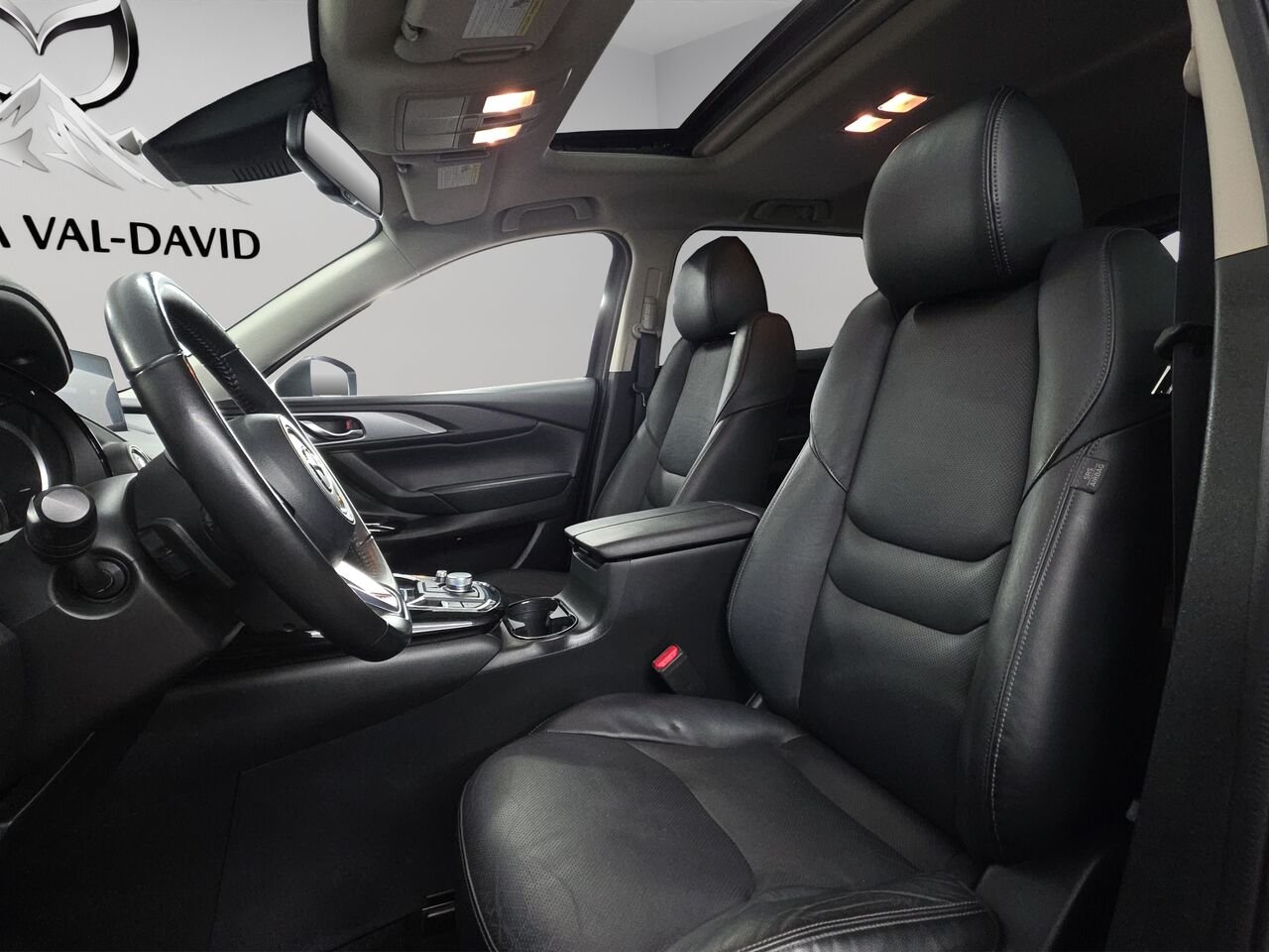 2023 Mazda CX-9 GS-L TI, 7 passagers, Apple carplay, Toit ouvrant, volant chauffant White Val-David - photo #6