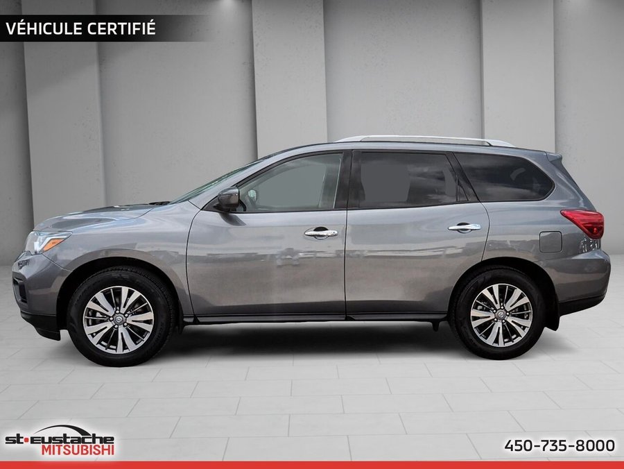 Nissan Pathfinder SV Technologie 4x4-7 passagers-bluetooth-gps-sièges chauffants 2018 Gris