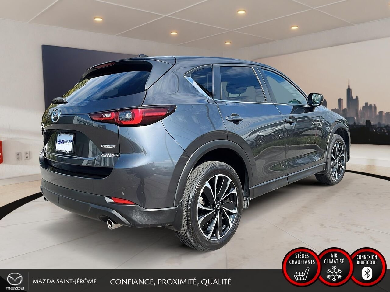 Mazda CX-5 2023 Gris Ste-Agathe des Monts - photo #5