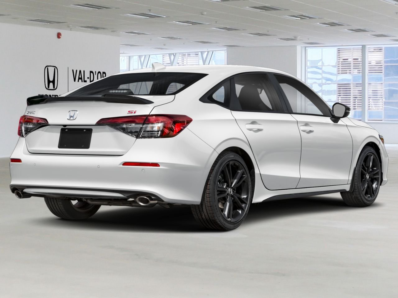 2026 HONDA Civic Si Sedan Manuelle Platinum White Pearl Val-d'Or - photo #2