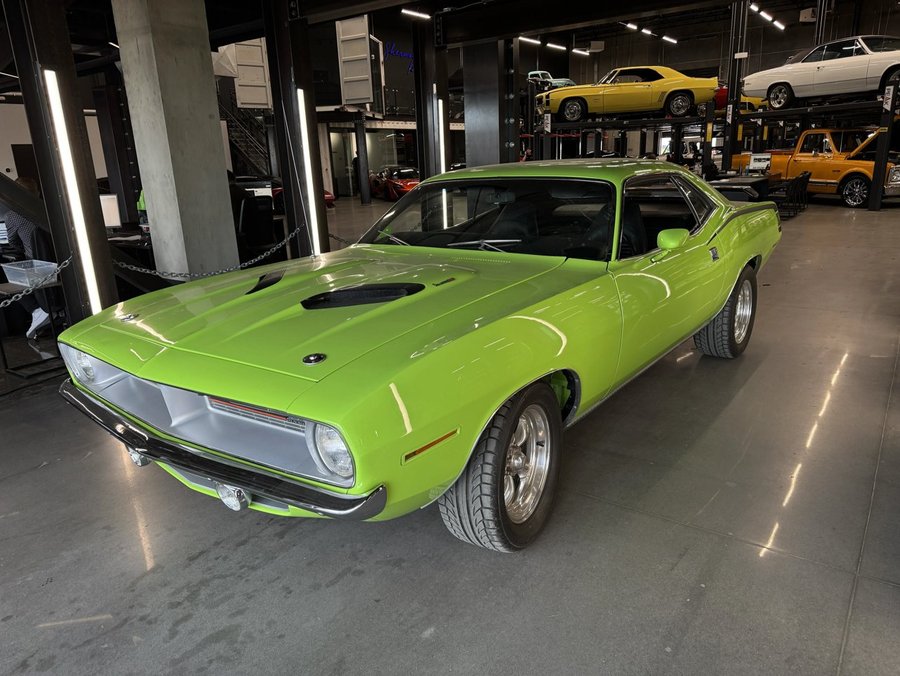1970 Plymouth Barracuda | Rotisserie Restoration | 383 Big Block | 4 Speed Pistol Grip Shifter