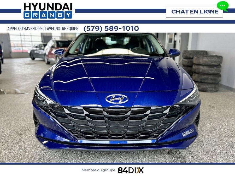 Hyundai Elantra Preferred 2021 Bleu