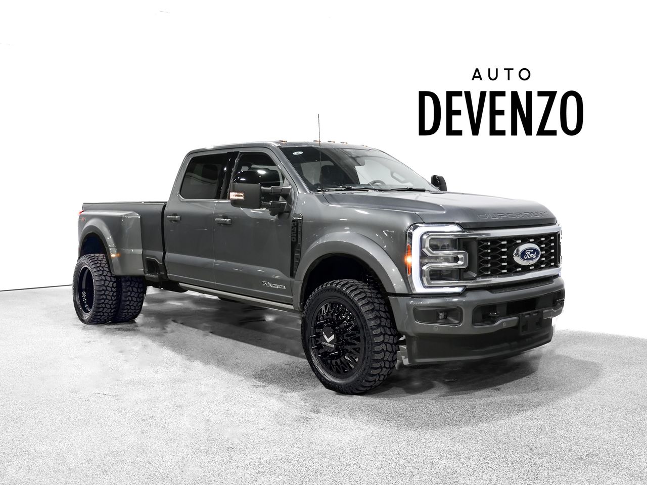 Gray 2026 Ford F-450 Super Duty Pickup Truck Four-Wheel Drive Automatic