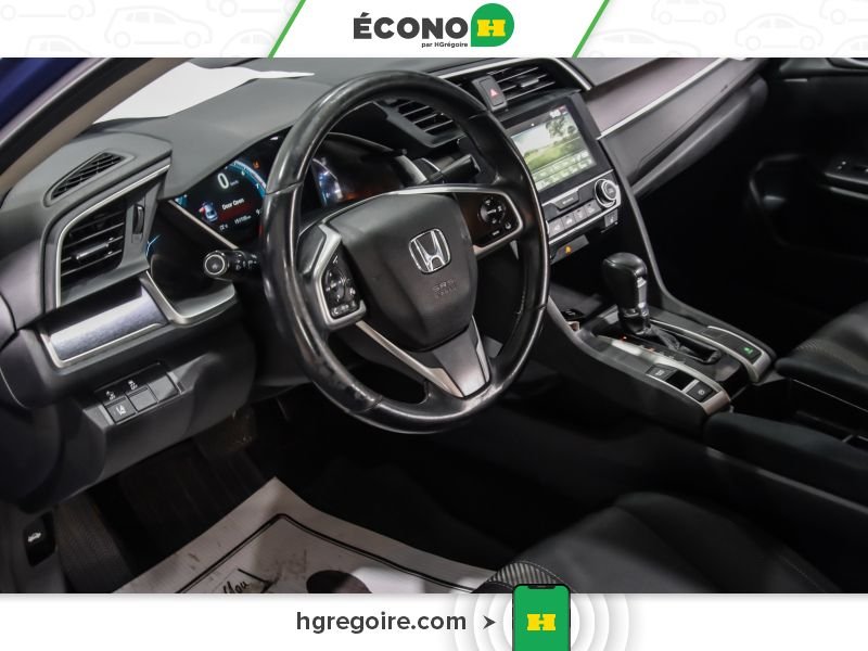 2016 Honda Civic Blue Saint-Eustache - photo #16