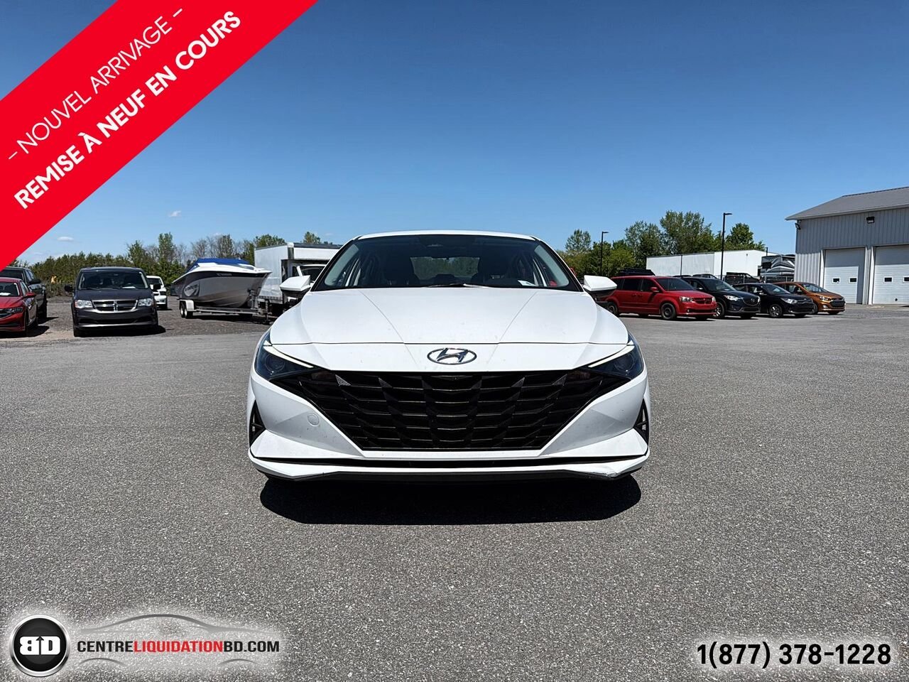 2023 Hyundai Elantra Preferred | BD0278 White Granby - photo #1