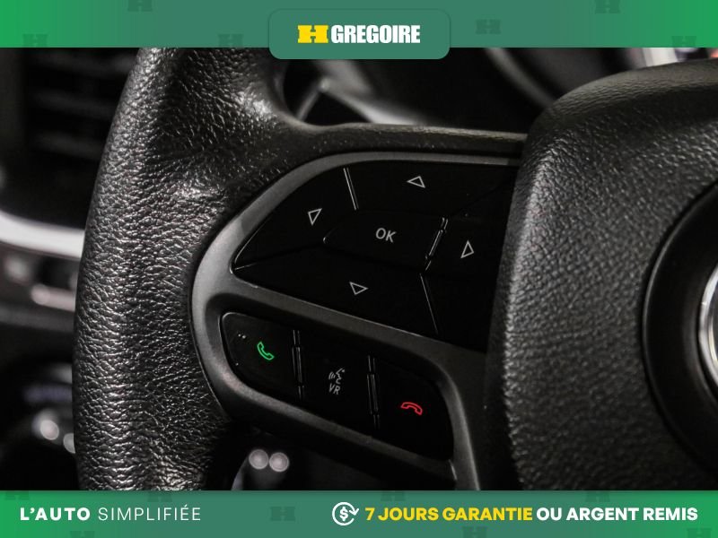 Jeep Cherokee 728284 | SPORT AWD AUTO A/C MAGS CAM RECUL BLUETOOTH 2022 Noir Laval - photo #19