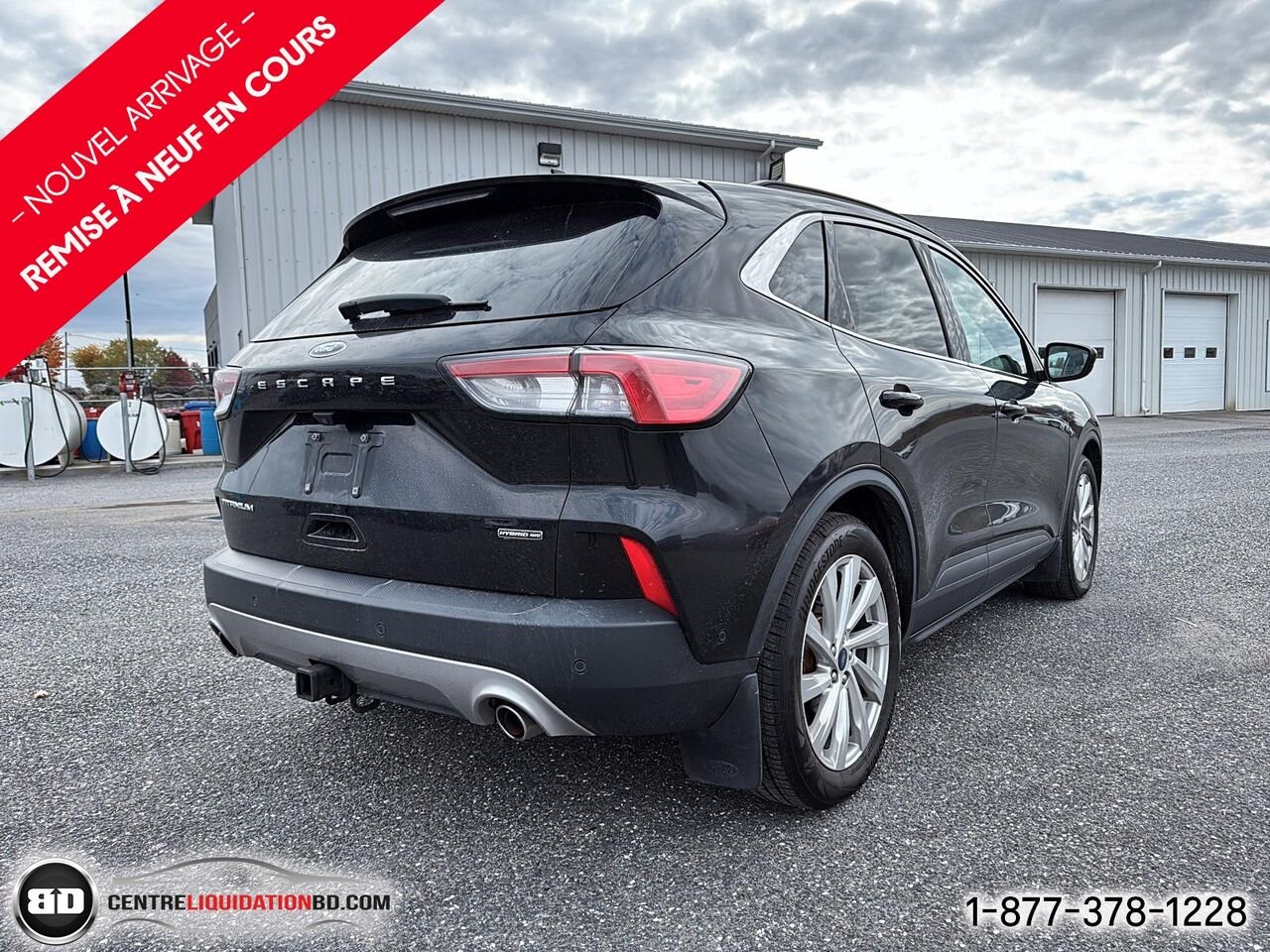 Ford Escape Titanium hybride TI | BD0435 2022 Noir Granby - photo #7