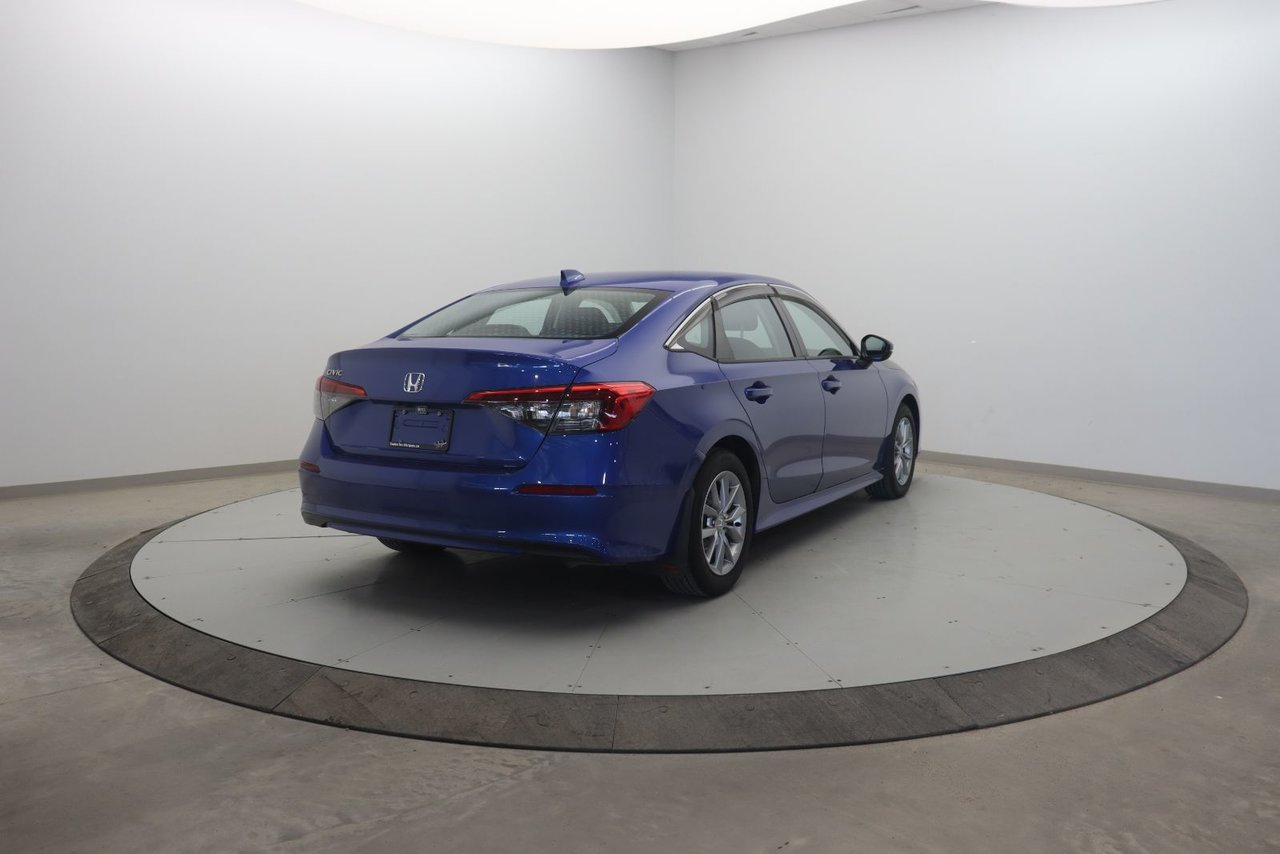 Honda Civic Sedan NIV 2HGFE2F3XNH109837 2022 Bleu Chicoutimi - photo #3