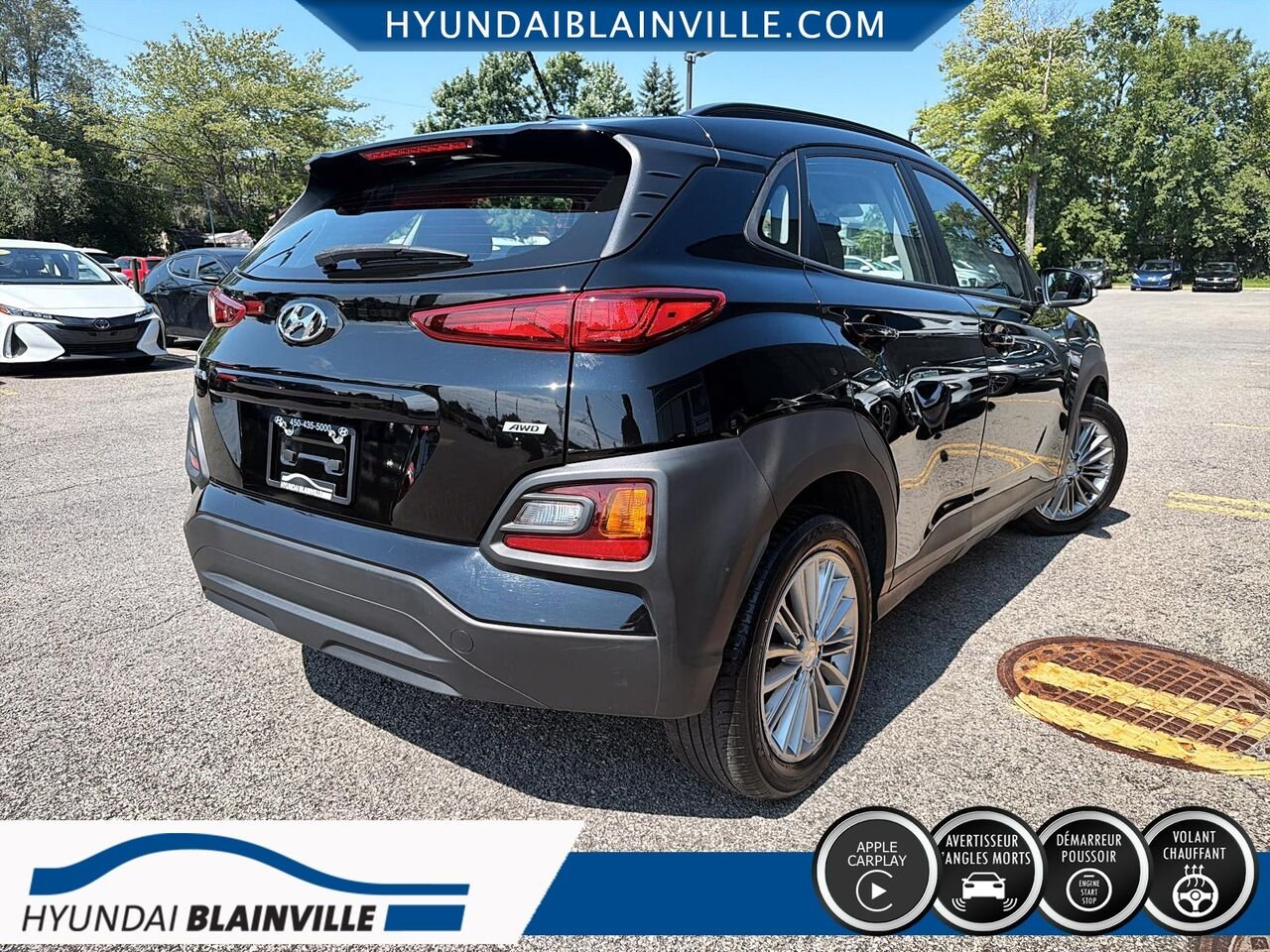 Hyundai Kona 2020 Noir Blainville - photo #3