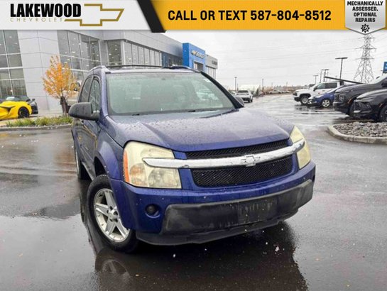 2005 Chevrolet Equinox LT 3.4L AWD * REBUILT * | Power Sunroof Blue