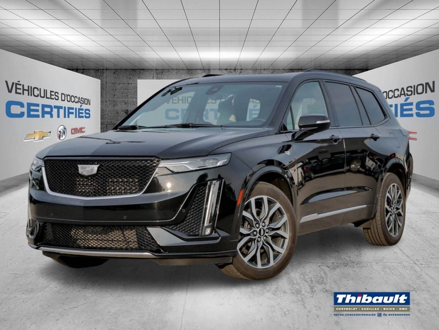Cadillac XT6 2021 Cadillac XT6 Sport AWD --27,040 km ---- 2021 NOIR STELLAIRE METALLISE