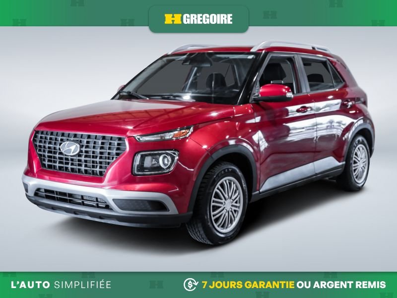 Hyundai Venue Preferred AUTO AC GR ELEC CAM RECULE BLUETOOTH 2020 Rouge