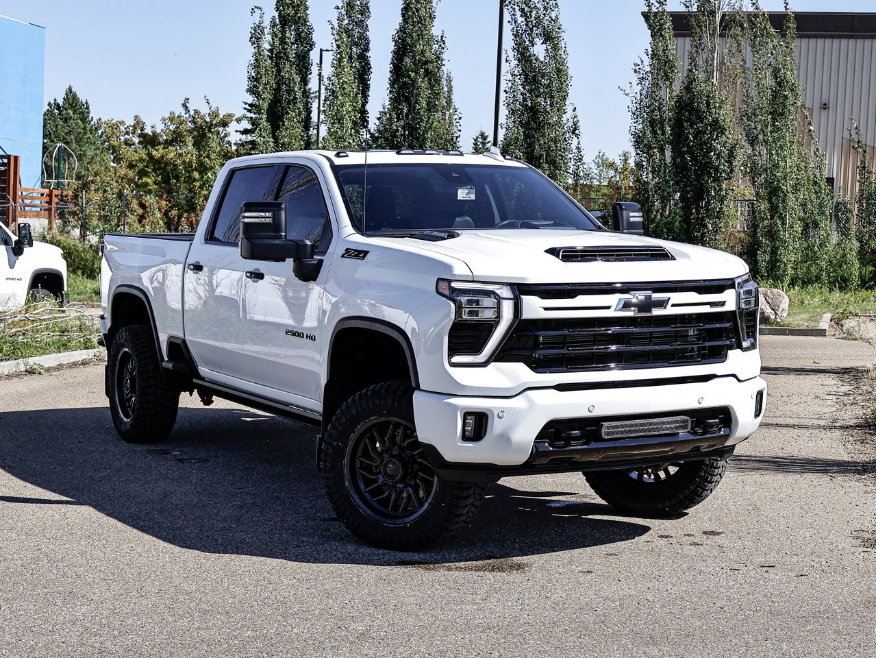 2024 Chevrolet Silverado 2500HD 4WD Crew Cab 159 LTZ White Sherwood Park - photo #1