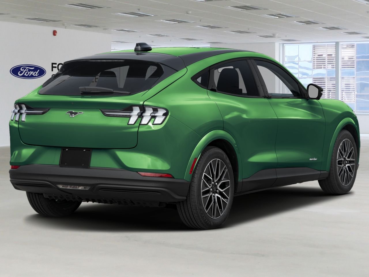 2026 Ford Mustang Mach-E Eruption Green Metallic Saint-Basile-le-Grand - photo #1