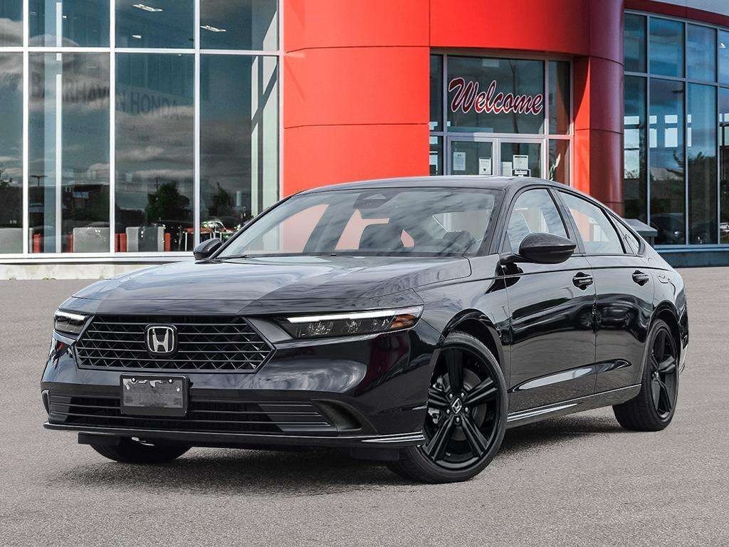 2026 Honda Accord Hybrid Sport-L eCVT Hybrid Sedan Crystal Black Pearl Ottawa & Gatineau - photo #0