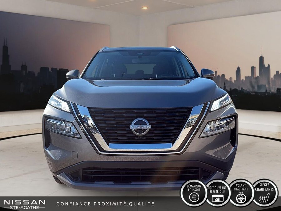 Nissan Rogue SV TI | 1 PROPRIÉTAIRE | TOIT OUVRANT PANORAMIQUE | CAMÉRA 360° | CARPLAY 2023 Gris