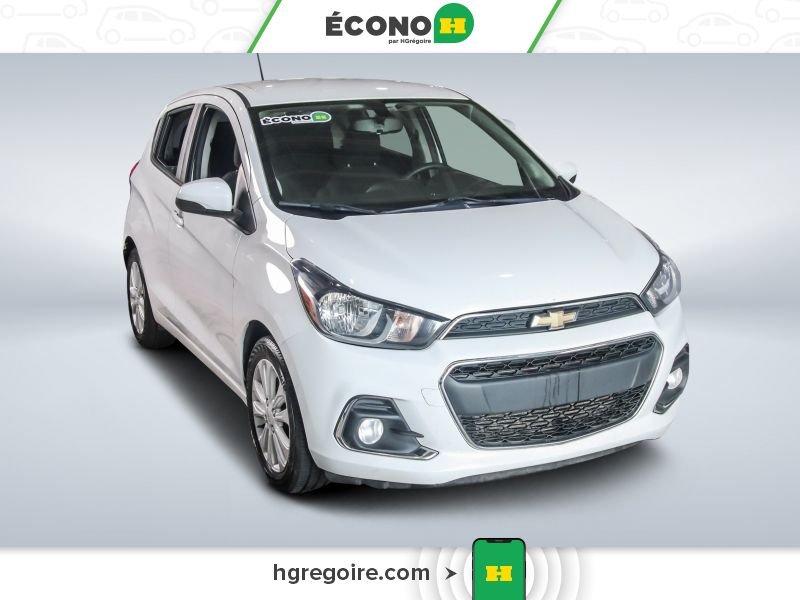 2018 Chevrolet Spark LT GR ÉLEC A/C BLUETOOTH CAMÉRA MAGS White